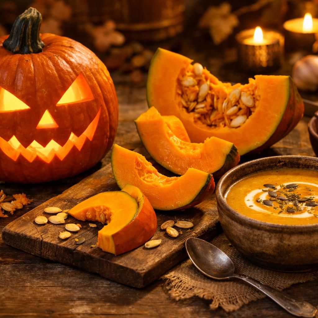 Citrouille d'Halloween : sculpter et cuisiner